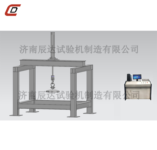 邊坡柔性防護網(wǎng)系統(tǒng)抗頂破力試驗機的工作原理是什么？